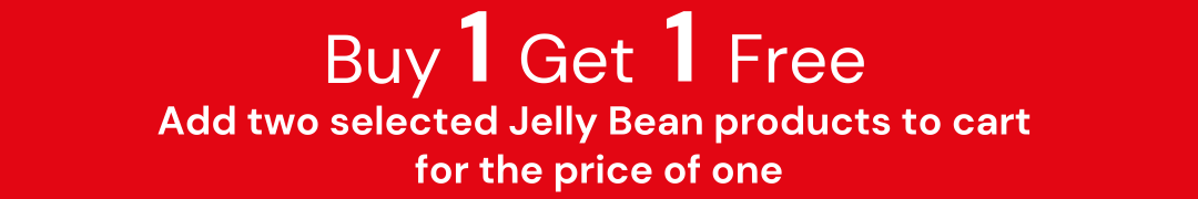 Buy 1 Get 1 Free - Jelly bean Mix Tubes Range