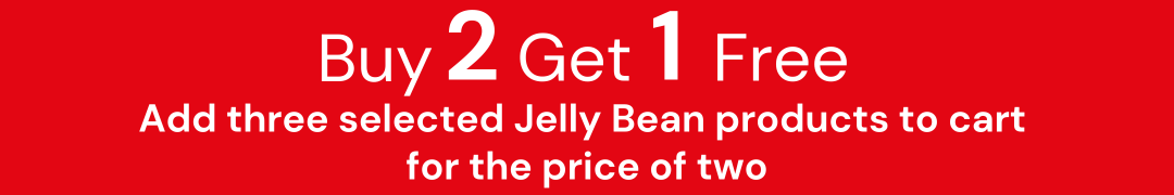 Buy 2 Get 1 Free - Jelly Bean Selected Range