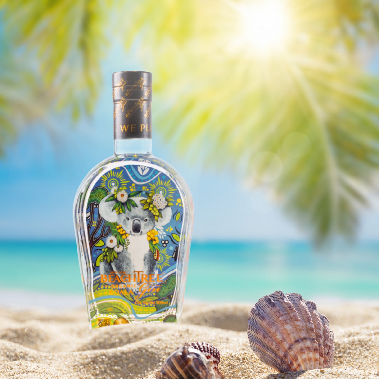 Beachtree Organic Koala Gin 500ml | Cairns Airport | Aelia Beachtree Organic Koala Gin 500ml | Cairns Airport | Aelia