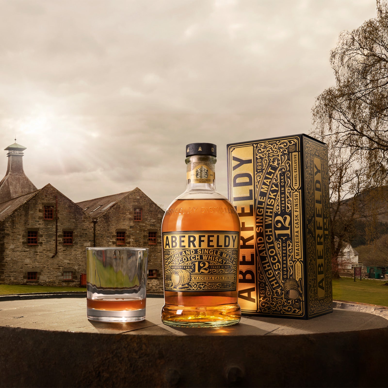 Aberfeldy 12YO Madeira Whisky 700ml | Cairns Airport | Aelia